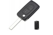Replacement Car Remote Key Fob Shell For Peugeot / Citroen (2 buttons / CE0523)
