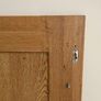 Solid oak framed mirror Image 2