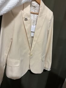 Women White Blazer Size 6 zadig&voltaire