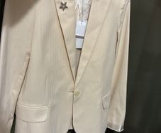 Women White Blazer Size 6 zadig&voltaire