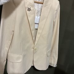 Women White Blazer Size 6 zadig&voltaire