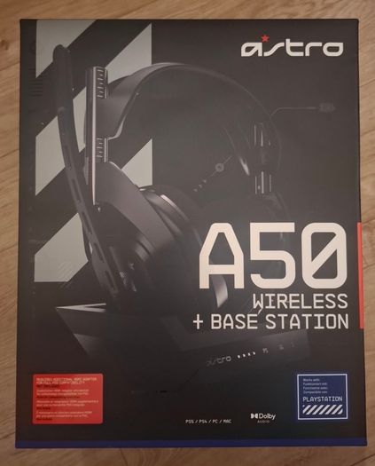 Astro | A50 | Headset | Black | PlayStation | PC | Video Game