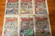 Comics: 'The Dandy' 1983,1985,1986 and 1987 (38 comics)