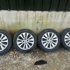 16" citreon alloys with new tyres
