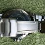 Seiko Sapphire Midsize Mens Watch Blue Dial Battery- works well Image 6