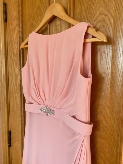 TRUE BRIDE blush pink bridesmaid dresses