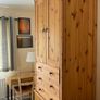 Solid Pine Wardrobe with Drawers - Excellent Storage Image 3