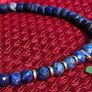 Genuine Lapis Lazuli Choker & Earrings Set Image 4