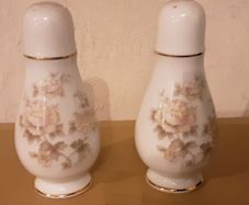 two irish made sifters, ( salt & pepper)
