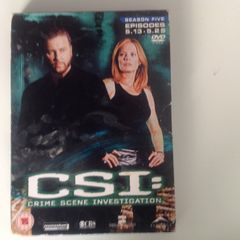 DVD CSI season 5