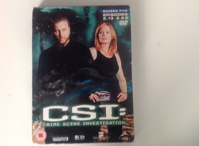 DVD CSI season 5
