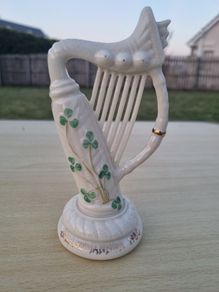 Belleek harp Special Edition Ballyshannon 1980