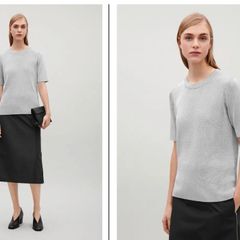 Cos metallic t shirt
