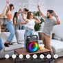 Karaoke Machine + 2 Wireless Mics - Bluetooth - New Sealed Image 2
