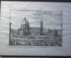 Giuseppe Zocchi Antique Engraving
