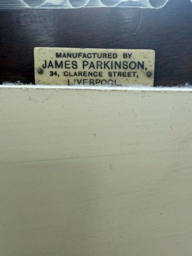 Vintage Arched Wall Mirror James Parkinson Liverpool