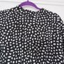 Boohoo Black & White Dress Size 18 Perfect Image 4