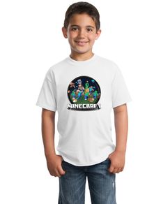 Minecraft Children T-Shirt tee top shirt