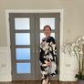 asos edition one shoulder maxi dress Image 2