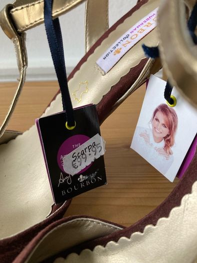 Bourbon high heels, uk8/41