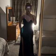 Floor length ball gown
