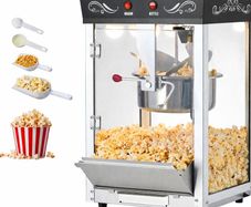 Commercial popcorn machine