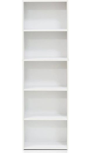 Luder 5-tier Reversible Color Open Shelf Bookcase Multiple Colours Available, See Photos