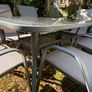 Garden Table and 7 Chairs Image 5