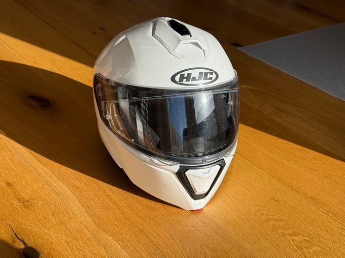 HJC I90 Pearl White Helmet
