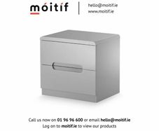 Parker Bedside Table - Grey