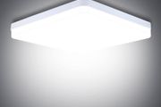 LED Ceiling Light, 36W Daylight White 6500K, 3240LM Bright Indoor Ceiling Lights for Bedroom, Kitchen, Hallway, Outside Porch