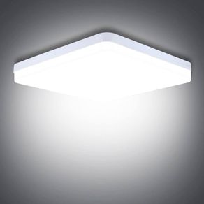 LED Ceiling Light, 36W Daylight White 6500K, 3240LM Bright Indoor Ceiling Lights for Bedroom, Kitchen, Hallway, Outside Porch