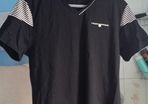 BNWT Casual black with some strips details top