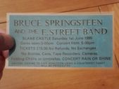 Bruce Springsteen Replica Ticket Slane Castle 1985