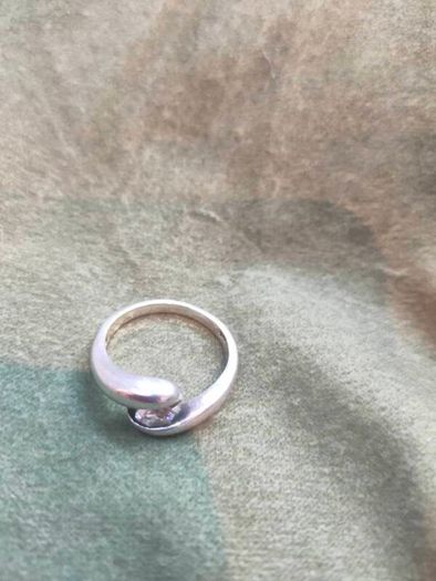 ladies vintage silver ring