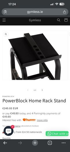 PowerBlock Home Rack Stand