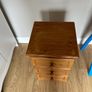 Solid pine bedside locker Image 2