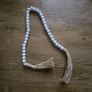 White beaded garland Image 4