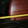 mahogany half moon table Image 10