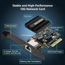 10Gb Base-T PCI-e Network Card, Marvell AQC113 Controller, NICGIGA 10Gb Ethernet Adapter Support WOL, 10Gbe RJ45 Port NIC Card, Windows10/11/Windows Server/Linux Image 2