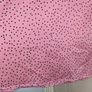 Gorgeous pink-black polka dot satin midi dress with cut out back from Quiz Image 6