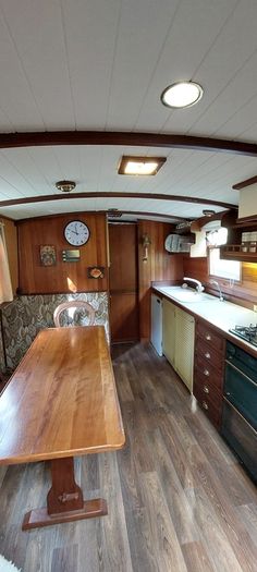 52' Sagar Marine widebeam barge for off grid living