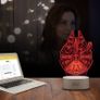 3D Star Wars Lamp, ZNZ LED Optical Illusion Night Light, 16 Colors Changing Remote Touch Mood Lamp - Perfect Christmas and Birthday Gifts for Kids Men Women and Star Wars Fans Image 6
