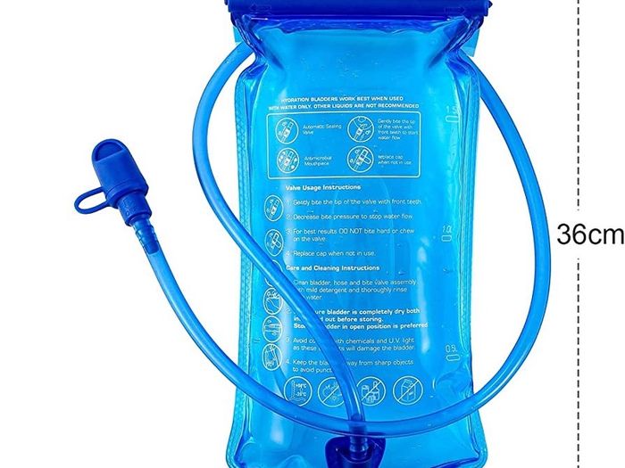 Hydration Bladder, 3 L 2 L 1.5 L Water Bladder BPA Free, 3 Liter Large Opening Water Reservoir, Leak Proof Military Water Storage Bladder Bag for Cycling Hiking Camping Biking Running (FREE POSTAGE)
