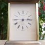 Vintage Staiger Brass Mantel Catriage battery operated Table Clock Image 2