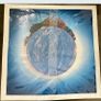 Large image Antarctica Halley 90cm x 90cm photography Little Planet Unique Picture Image 2