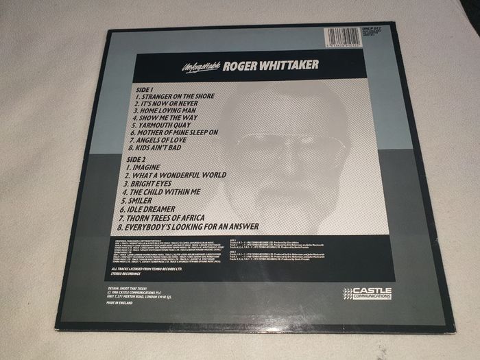 Unforgettable Roger Whittaker 16 Golden Classics