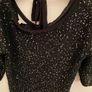 Monsoon - Jumper size small 8 black sequins Image 3