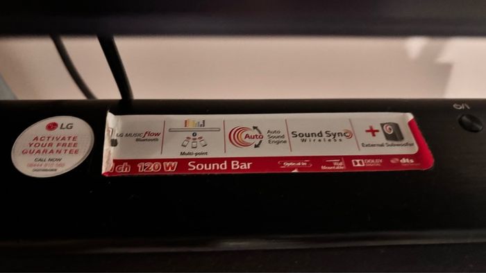 LG 43" 4K NanoCell TV + LG 120W Soundbar/Subwoofer + Floor Stand