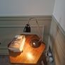 Vintage desk lamp, Sey Lumiere Hestia 1990,  Retro design bedside desk lamp. Image 3